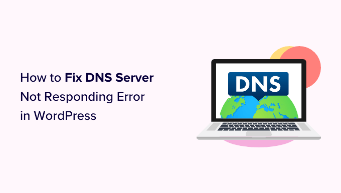 How to fix the DNS server not responding error in WordPress